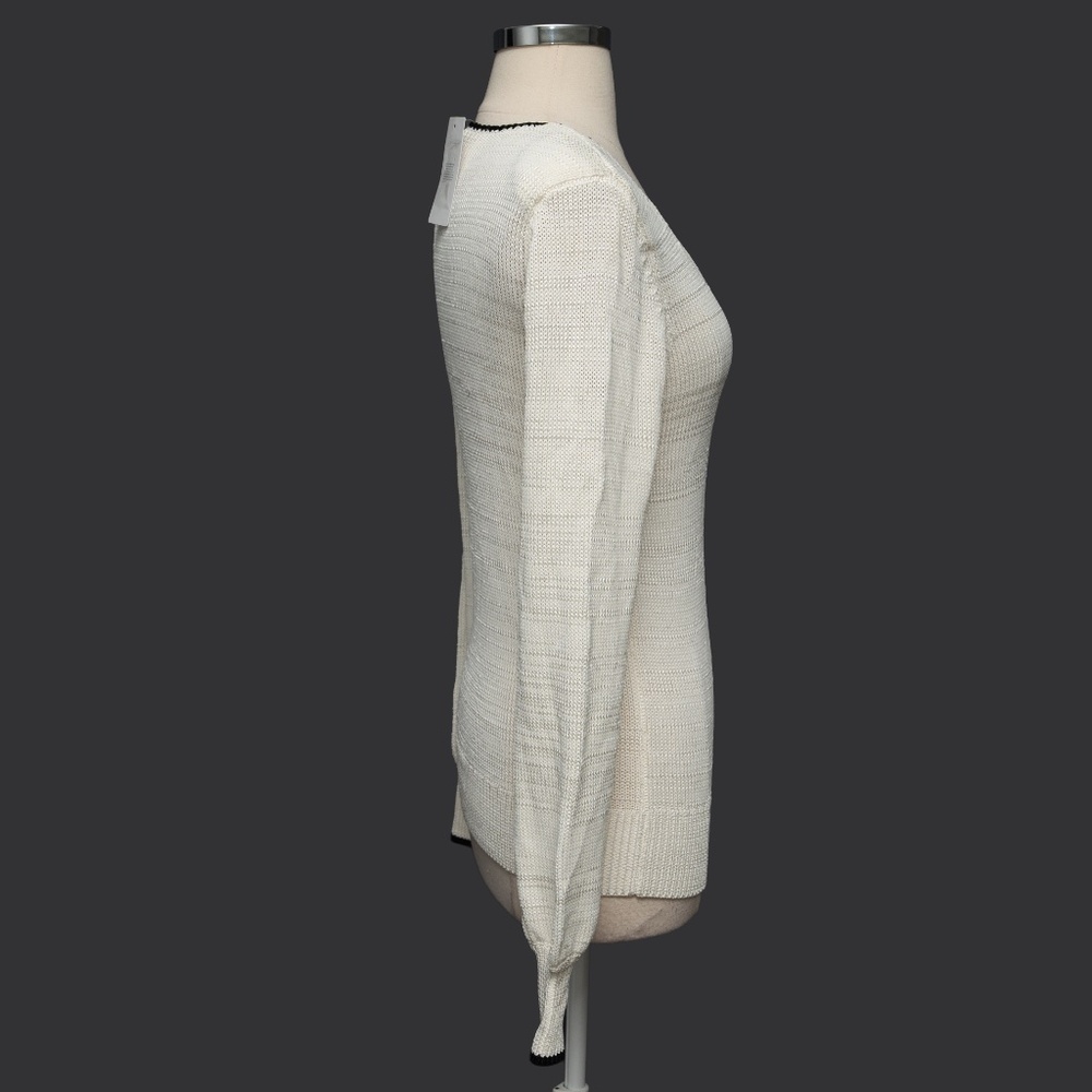 REISS- Talia Contrast Trim Sweater‎ - Picture 4 of 8